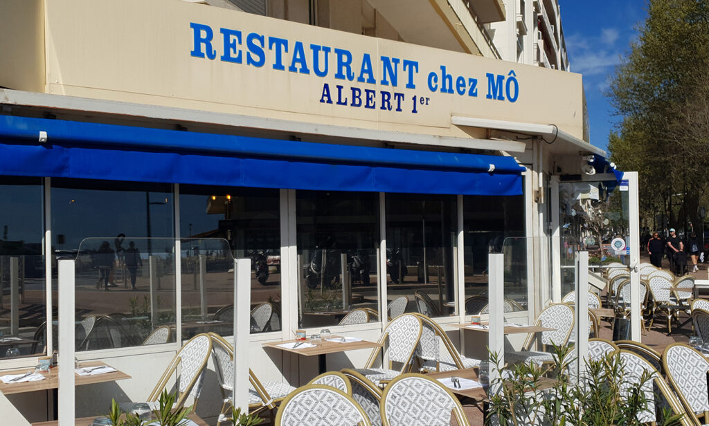 restaurant Chez Mô (Albert 1er) à Antibes, la terrasse